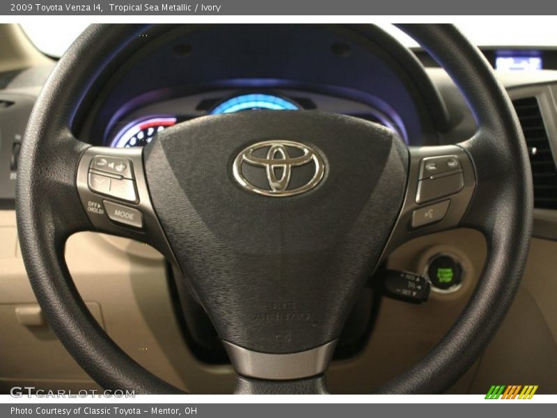 Tropical Sea Metallic / Ivory 2009 Toyota Venza I4