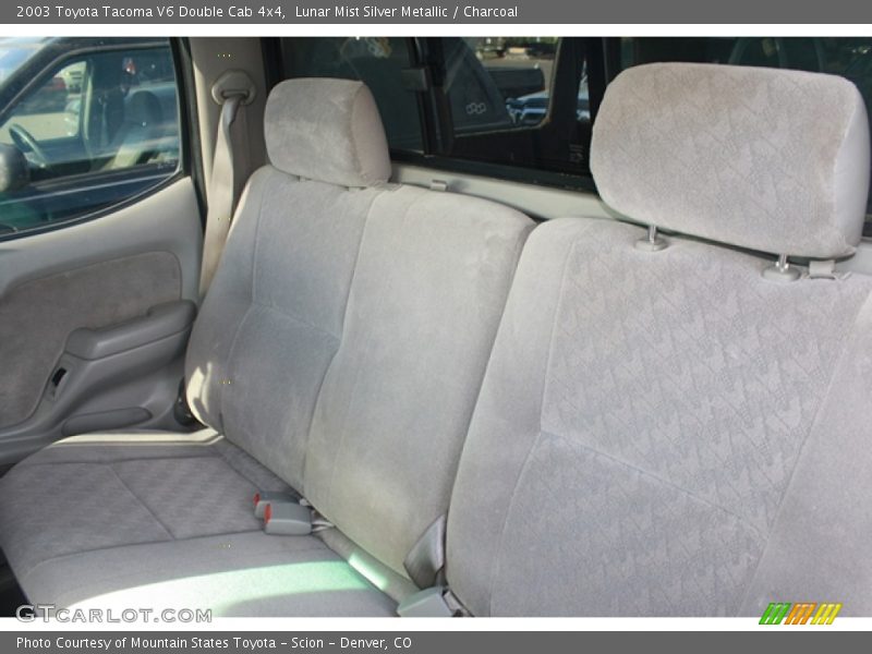 Lunar Mist Silver Metallic / Charcoal 2003 Toyota Tacoma V6 Double Cab 4x4