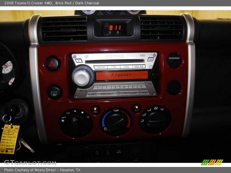 Brick Red / Dark Charcoal 2008 Toyota FJ Cruiser 4WD