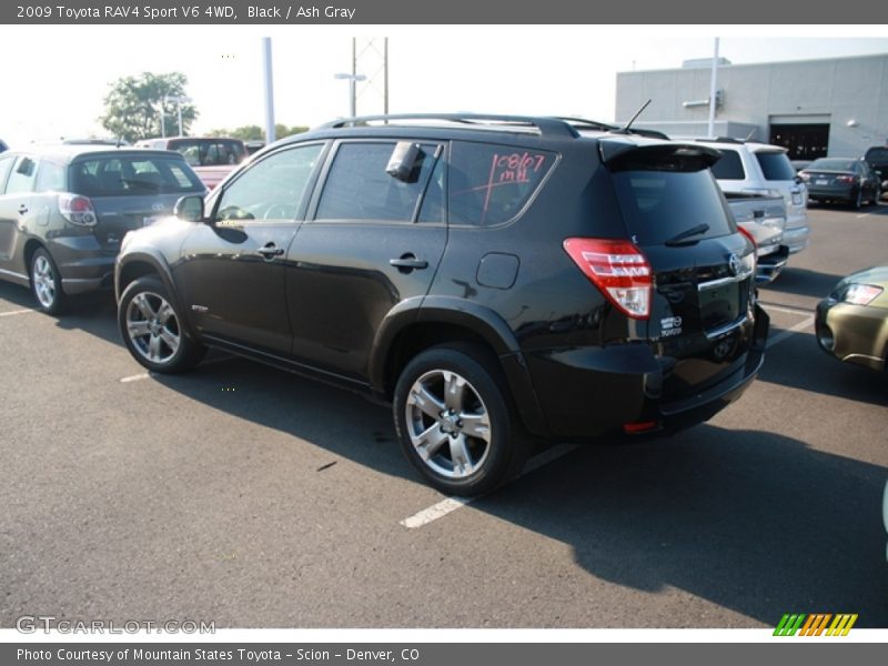 Black / Ash Gray 2009 Toyota RAV4 Sport V6 4WD