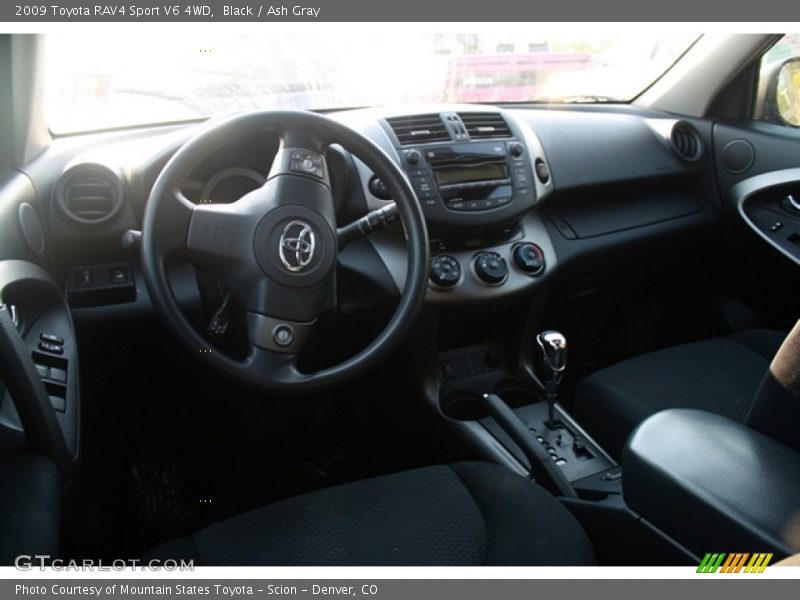 Black / Ash Gray 2009 Toyota RAV4 Sport V6 4WD