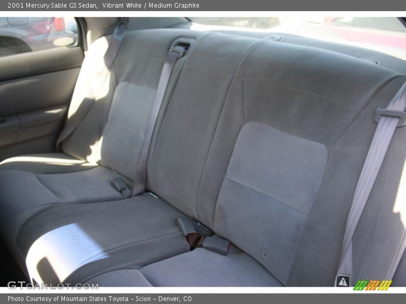 Vibrant White / Medium Graphite 2001 Mercury Sable GS Sedan