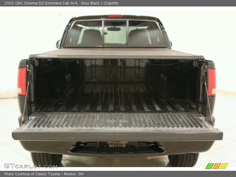 Onyx Black / Graphite 2003 GMC Sonoma SLS Extended Cab 4x4