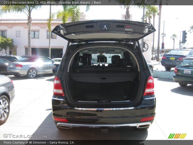 Obsidian Black Metallic / Black 2010 Mercedes-Benz GL 450 4Matic