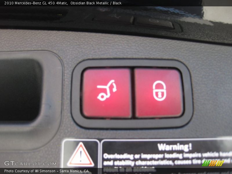 Obsidian Black Metallic / Black 2010 Mercedes-Benz GL 450 4Matic