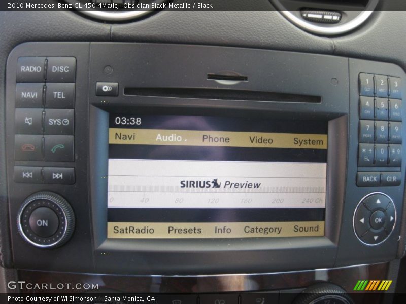 Obsidian Black Metallic / Black 2010 Mercedes-Benz GL 450 4Matic