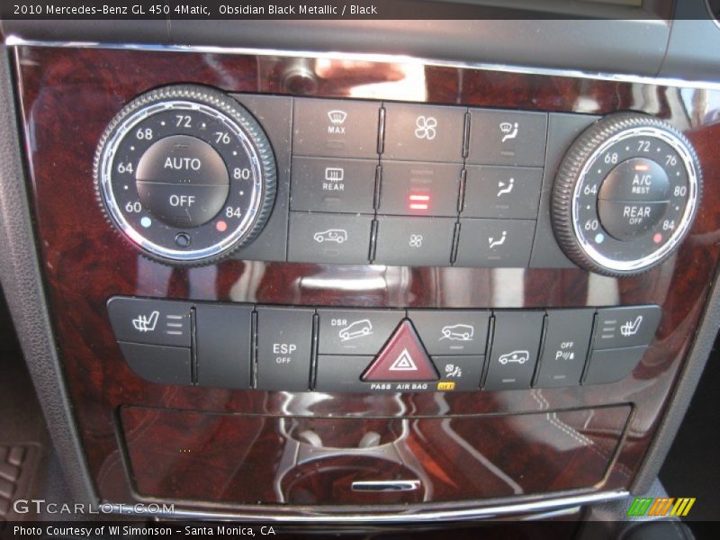 Obsidian Black Metallic / Black 2010 Mercedes-Benz GL 450 4Matic