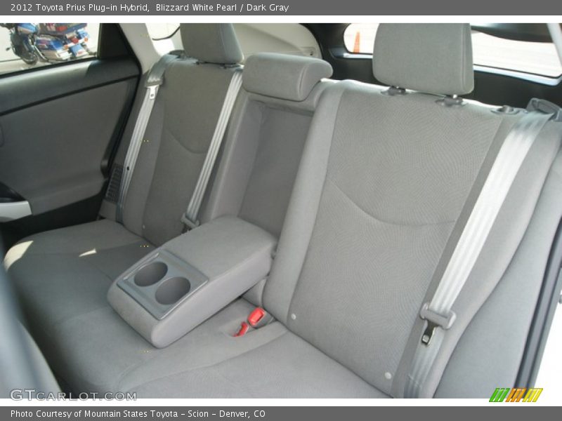 Rear Seat of 2012 Prius Plug-in Hybrid