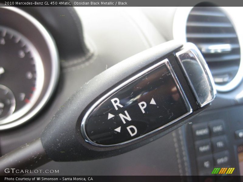 Obsidian Black Metallic / Black 2010 Mercedes-Benz GL 450 4Matic
