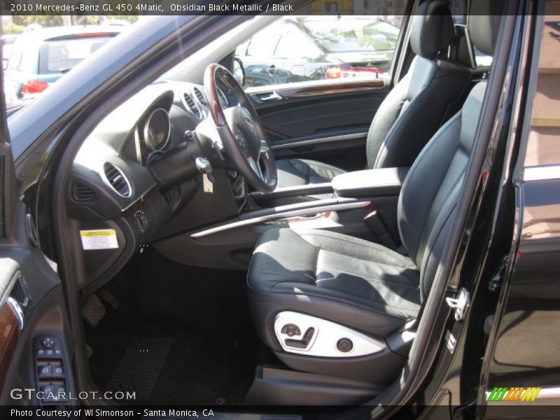 Obsidian Black Metallic / Black 2010 Mercedes-Benz GL 450 4Matic
