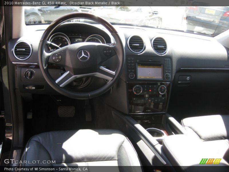 Obsidian Black Metallic / Black 2010 Mercedes-Benz GL 450 4Matic