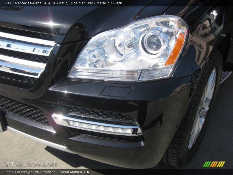 Obsidian Black Metallic / Black 2010 Mercedes-Benz GL 450 4Matic