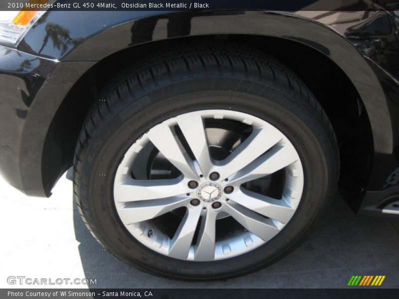 Obsidian Black Metallic / Black 2010 Mercedes-Benz GL 450 4Matic