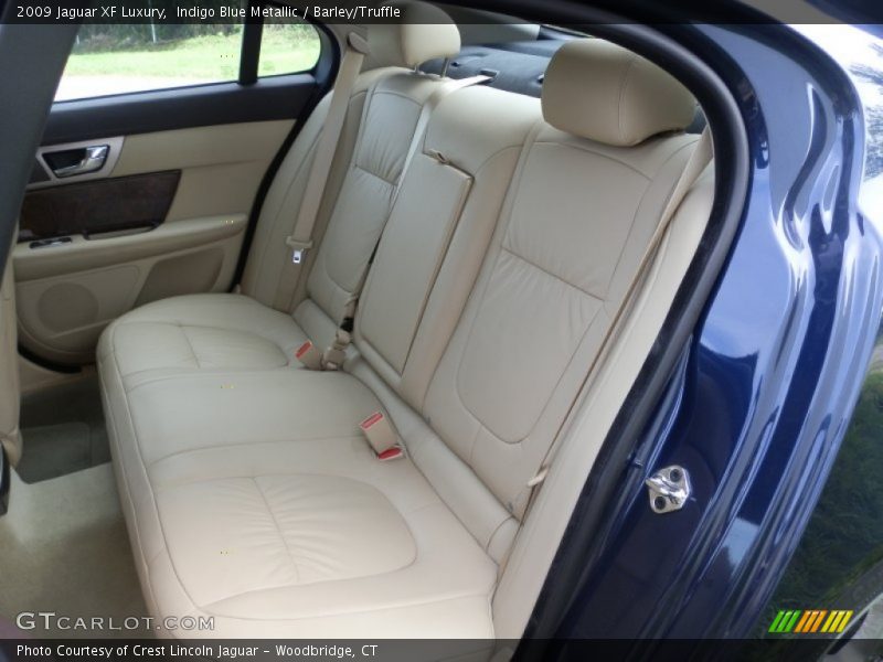 Indigo Blue Metallic / Barley/Truffle 2009 Jaguar XF Luxury