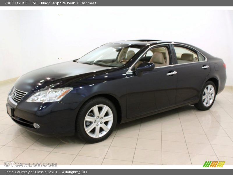 Black Sapphire Pearl / Cashmere 2008 Lexus ES 350