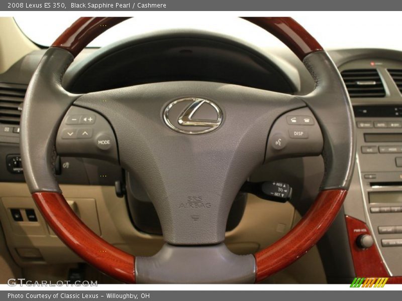 Black Sapphire Pearl / Cashmere 2008 Lexus ES 350