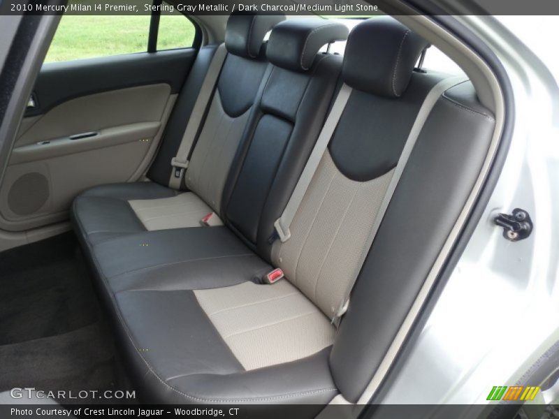 Sterling Gray Metallic / Dark Charcoal/Medium Light Stone 2010 Mercury Milan I4 Premier