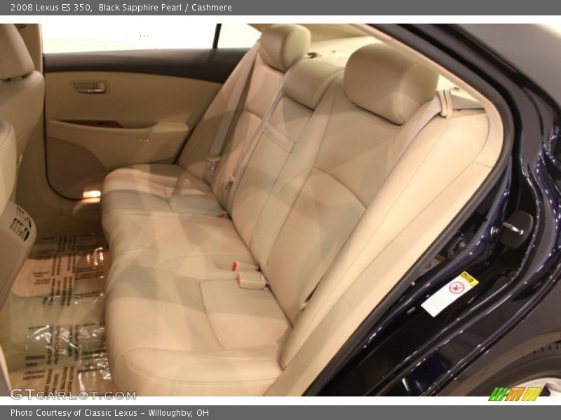 Black Sapphire Pearl / Cashmere 2008 Lexus ES 350