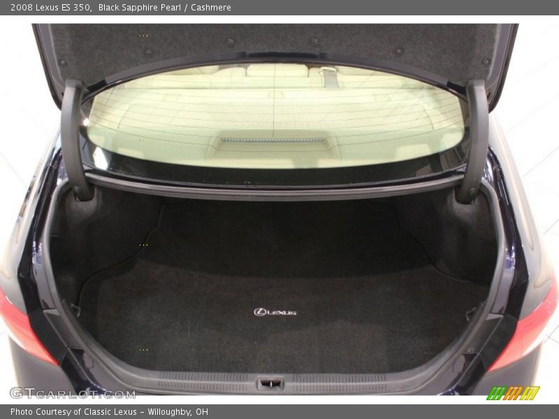Black Sapphire Pearl / Cashmere 2008 Lexus ES 350