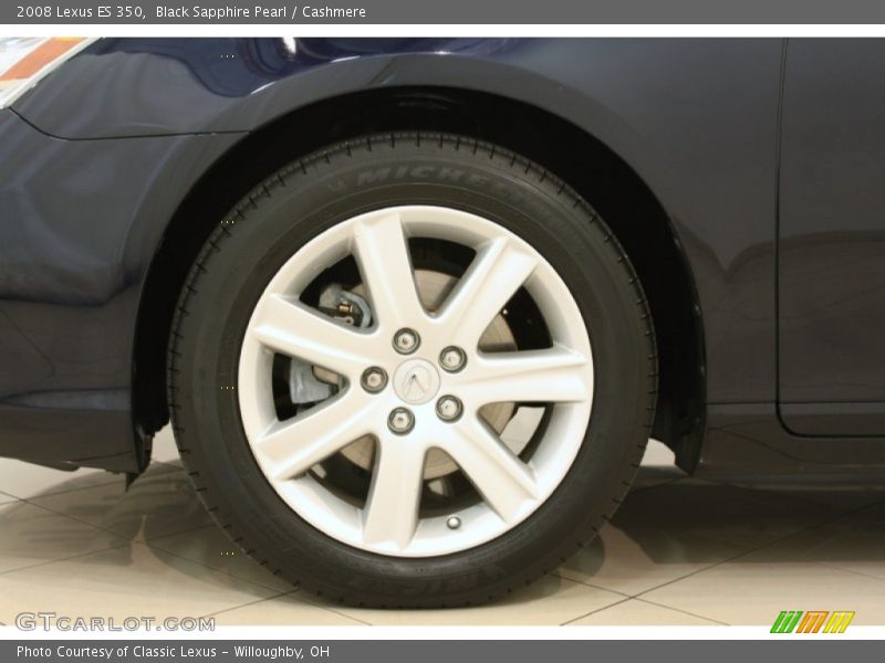 Black Sapphire Pearl / Cashmere 2008 Lexus ES 350