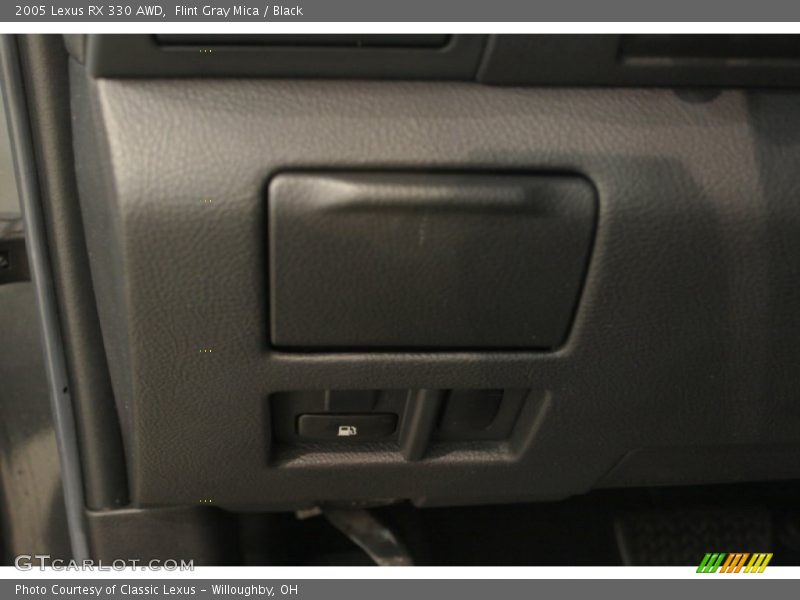 Flint Gray Mica / Black 2005 Lexus RX 330 AWD