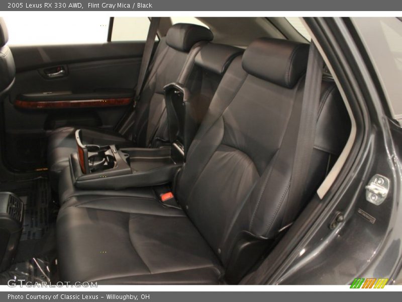 Flint Gray Mica / Black 2005 Lexus RX 330 AWD