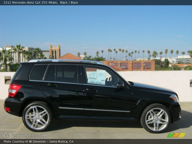 Black / Black 2012 Mercedes-Benz GLK 350 4Matic
