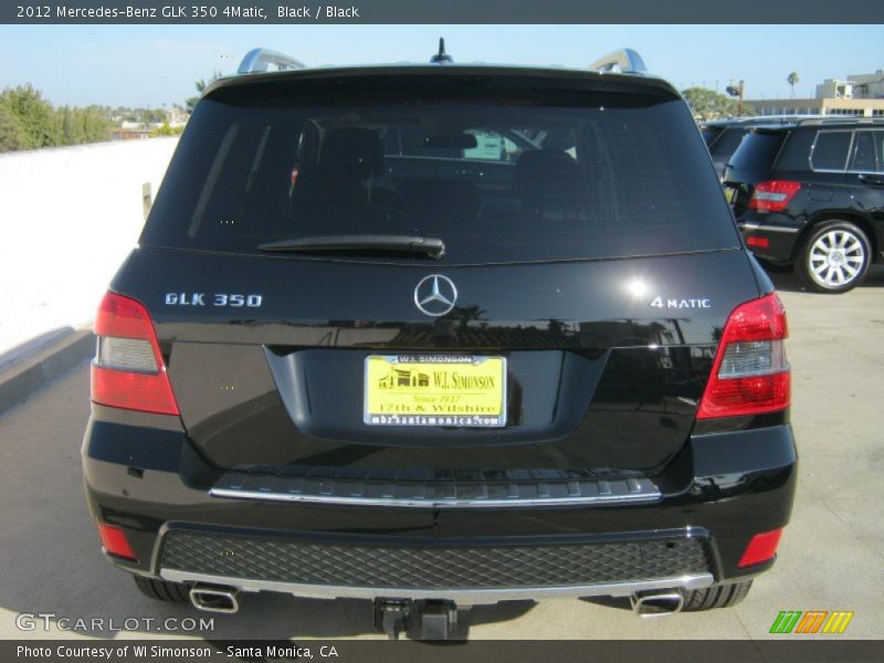 Black / Black 2012 Mercedes-Benz GLK 350 4Matic