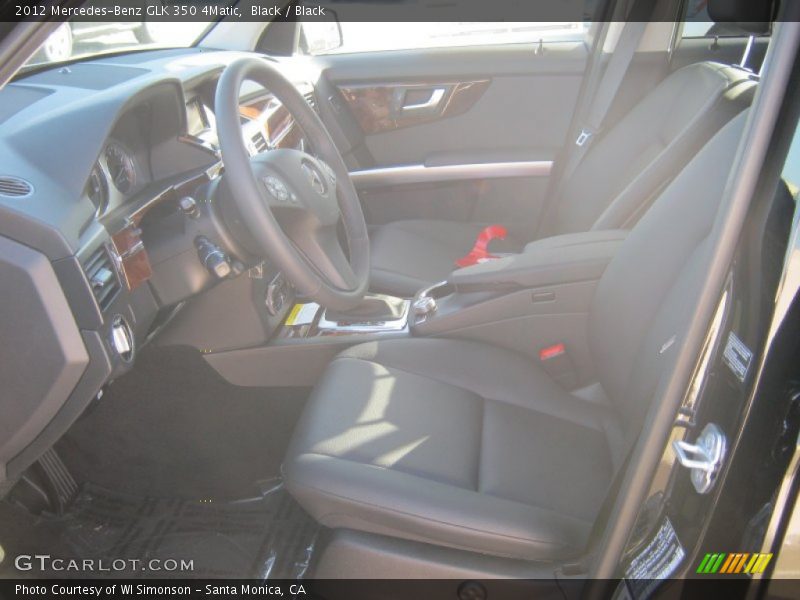Black / Black 2012 Mercedes-Benz GLK 350 4Matic
