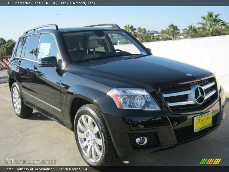 Black / Almond/Black 2012 Mercedes-Benz GLK 350