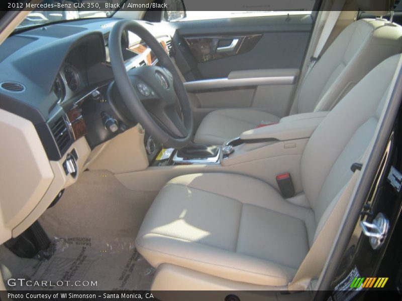 Black / Almond/Black 2012 Mercedes-Benz GLK 350