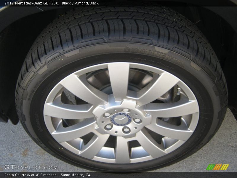 Black / Almond/Black 2012 Mercedes-Benz GLK 350