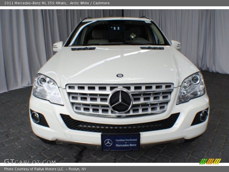 Arctic White / Cashmere 2011 Mercedes-Benz ML 350 4Matic