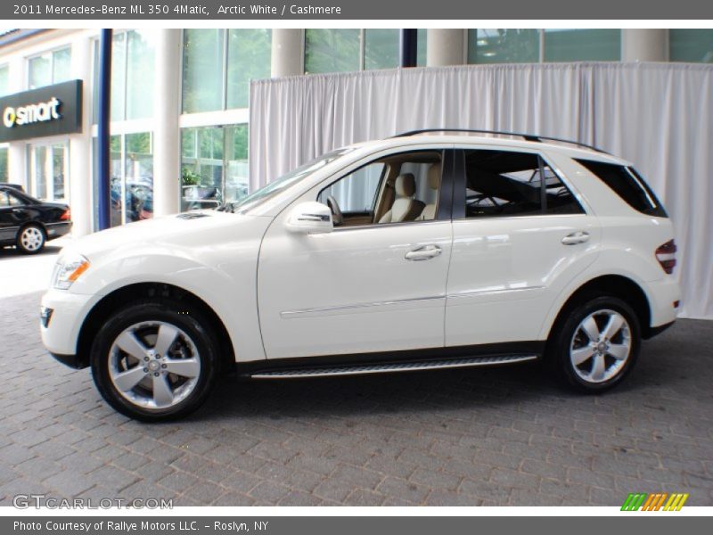 Arctic White / Cashmere 2011 Mercedes-Benz ML 350 4Matic
