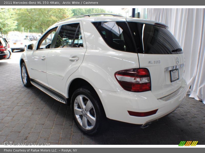 Arctic White / Cashmere 2011 Mercedes-Benz ML 350 4Matic