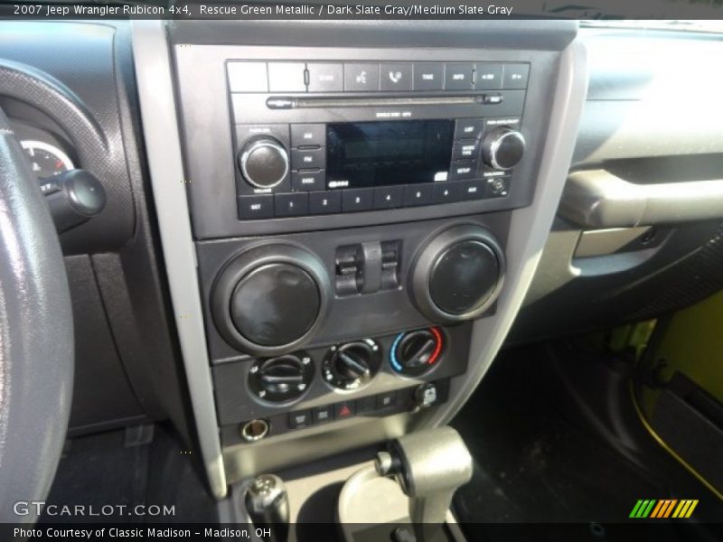 Rescue Green Metallic / Dark Slate Gray/Medium Slate Gray 2007 Jeep Wrangler Rubicon 4x4