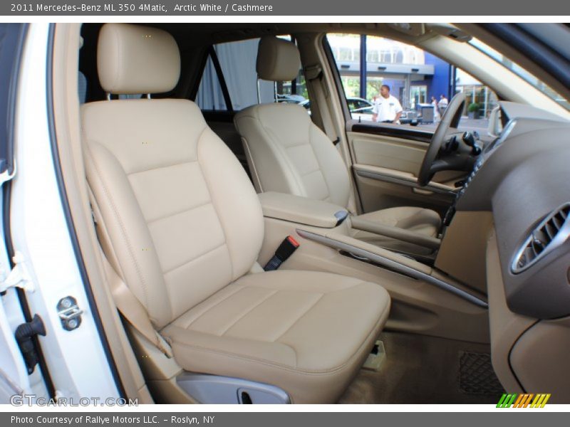 Arctic White / Cashmere 2011 Mercedes-Benz ML 350 4Matic