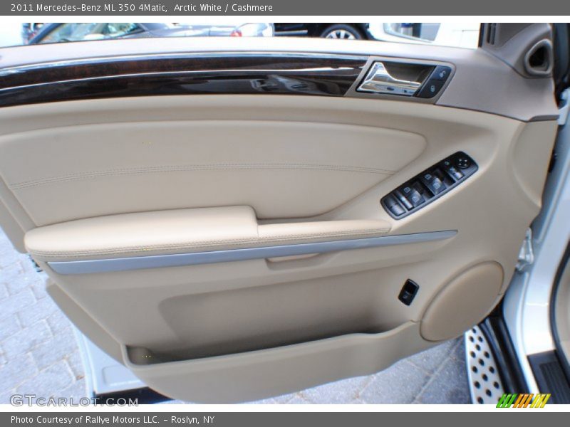 Arctic White / Cashmere 2011 Mercedes-Benz ML 350 4Matic
