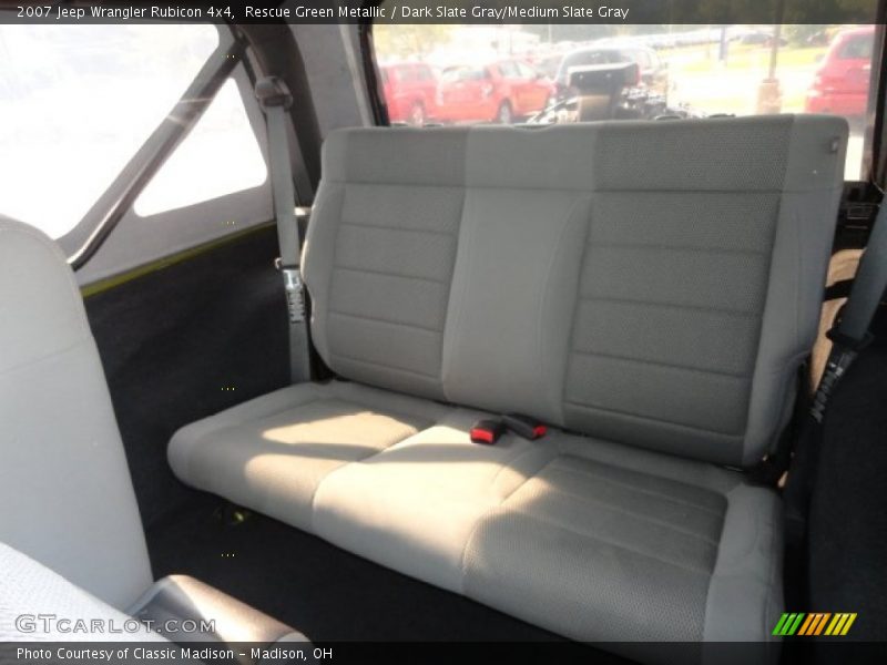 Rescue Green Metallic / Dark Slate Gray/Medium Slate Gray 2007 Jeep Wrangler Rubicon 4x4
