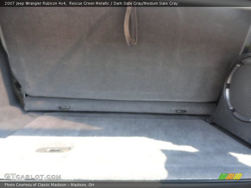 Rescue Green Metallic / Dark Slate Gray/Medium Slate Gray 2007 Jeep Wrangler Rubicon 4x4