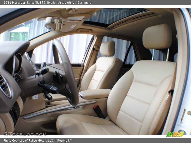 Arctic White / Cashmere 2011 Mercedes-Benz ML 350 4Matic