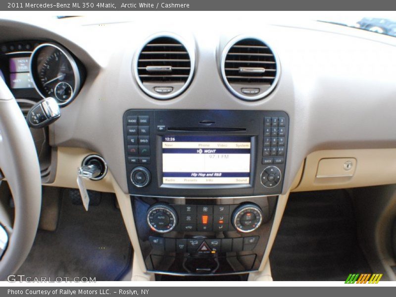 Arctic White / Cashmere 2011 Mercedes-Benz ML 350 4Matic