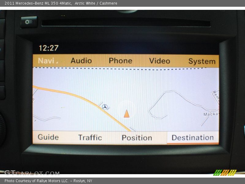 Arctic White / Cashmere 2011 Mercedes-Benz ML 350 4Matic