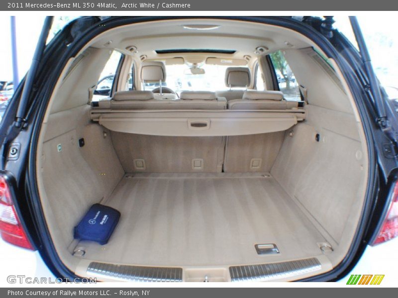 Arctic White / Cashmere 2011 Mercedes-Benz ML 350 4Matic