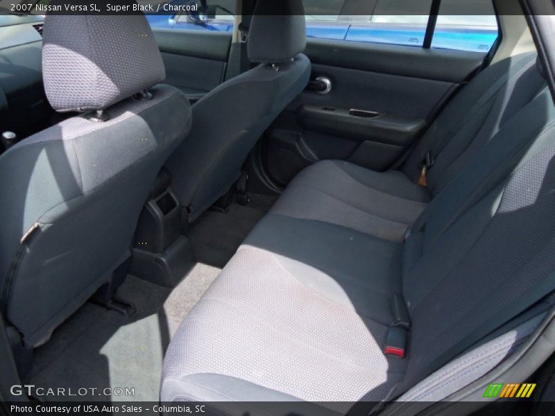 Super Black / Charcoal 2007 Nissan Versa SL