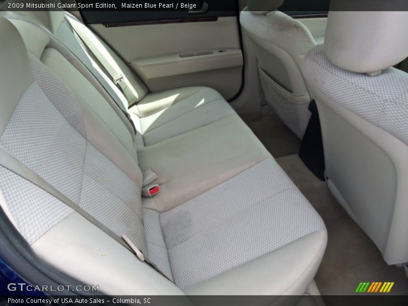 Maizen Blue Pearl / Beige 2009 Mitsubishi Galant Sport Edition