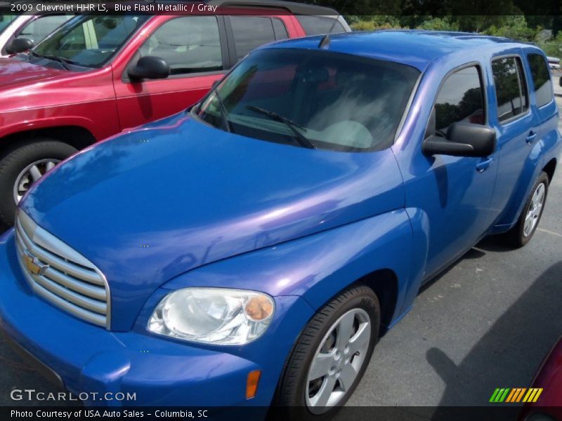 Blue Flash Metallic / Gray 2009 Chevrolet HHR LS