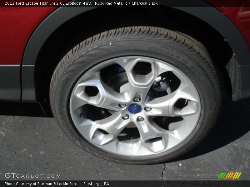  2013 Escape Titanium 2.0L EcoBoost 4WD Wheel