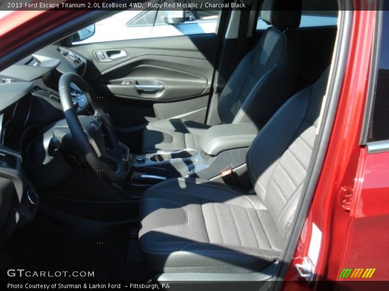 Front Seat of 2013 Escape Titanium 2.0L EcoBoost 4WD