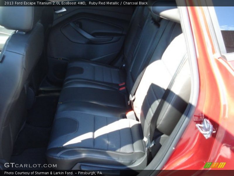 Rear Seat of 2013 Escape Titanium 2.0L EcoBoost 4WD